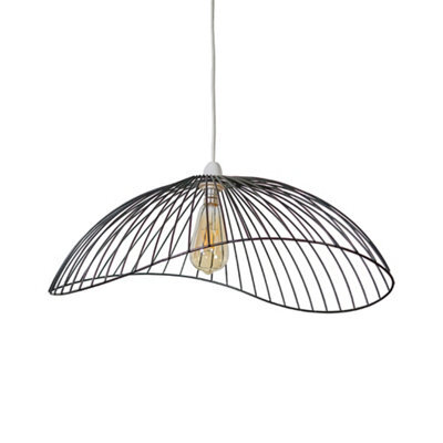Valuelights Covelas Ceiling Shade And Bulb (D)59Cm - image 1