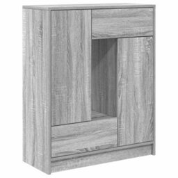 Berkfield Sideboard With Drawers And Doors Grey Sonoma 73X31X90 Cm - thumbnail 2