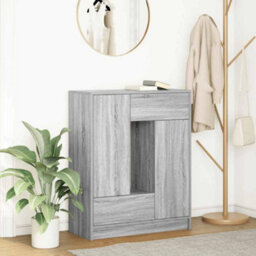 Berkfield Sideboard With Drawers And Doors Grey Sonoma 73X31X90 Cm - thumbnail 1