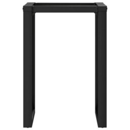 Berkfield Dining Table Legs O-Frame 60X40X73 Cm Steel - thumbnail 4