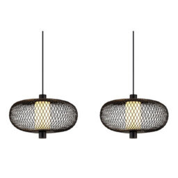 Luminosa Lighting Luminosa Astari Bar Pendant Ceiling Light Matt Black Led 2700K - thumbnail 4