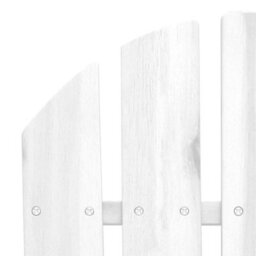 Walplus Elegant Garden Chair Wood White - thumbnail 5