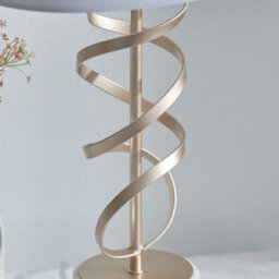 Pagazzi Lighting Pagazzi Briar Gold And White Marble Table Lamp - thumbnail 4