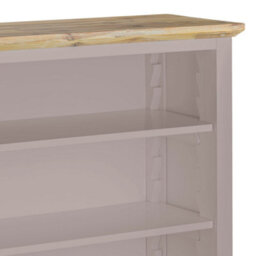Statement Furniture Florence Truffle Bookcase With Adjustable Shelves, Fully Assembled Bookshelf - thumbnail 3