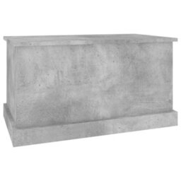Vidaxl Storage Box Concrete Grey 70X40X38 Cm Engineered Wood - thumbnail 5