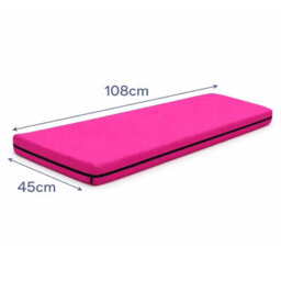 House Of Home Outdoor Bench Cushion Fuchsia 2 Seater 108Cm - thumbnail 2