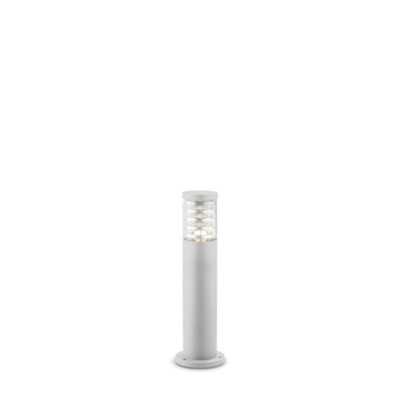 Ideal Lux Tronco Outdoor Bollard Lamp 1 Light White Ip54, E27