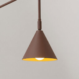 Sollux Lighting Nox Steel Brown 1 Lights Modern Wall Lamps - thumbnail 4