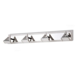Luminosa Lighting Luminosa Filippo Linear Spot Light 4 Light Led 20W 3000K, 1750Lm, Matt White/polished Chrome - thumbnail 1