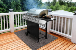 RugsX Magnus 1951 Protective Grill Mat For Terrace, Outdoor - Beige  140X200 Cm - thumbnail 3