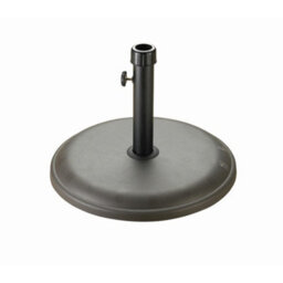 A-Mir 16Kg Round Parasol Base - Polycrete - H31.5 X W45 X L48 Cm - Brown - thumbnail 1
