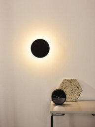 Lucide Eklyps Led Modern Wall Light 15Cm - Led - 1X6W 3000K - Black - thumbnail 4