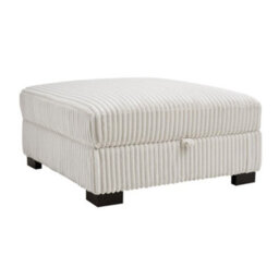 Home Detail Tate Right-Hand Facing Corner Sofa With Storage Footstool, Cream Teddy Jumbo Cord - thumbnail 5