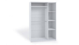 Arte Embrace Rustic Charm With The Bono Hinged Door Wardrobe 1350mm X 2030mm X 650mm In Characterful Oak Artisan - thumbnail 3