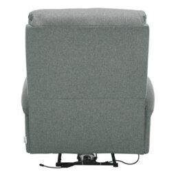 Living And Home Grey Single Sofa Recliner Armchair Reclining Chair With Massage & Heat - thumbnail 5