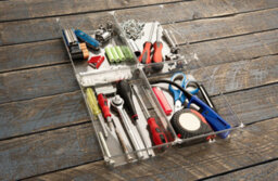 Livivo 4Pc Extra Large Drawer Organiser Tray Set - thumbnail 9