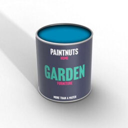 Paintnuts Garden Furniture Fence Shed Table Chairs For Wood Metal & Plastic Weatherproof Satin Paint - Light Blue - 500Ml - thumbnail 2
