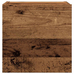 Berkfield Wall Mounted Tv Cabinet Old Wood 30.5X30X30 Cm - thumbnail 4