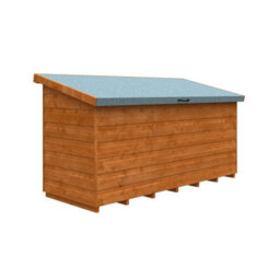 Buttercup Farm 6X2.3 Tool Chest 12mm Shed - L175 X W67.5 X H97.5 Cm - Solid Wood/softwood/pine - Burnt Orange - thumbnail 2