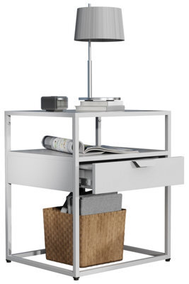 Vcm Metal Bedside Table Side Table Flokas M - image 1
