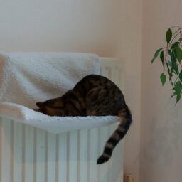 Divchi Cat Radiator Bed, Cat Bed  Warm Fleece Cat Hammock With Washable Fleece Cover  Hanging Radiator Cat Bed - thumbnail 2
