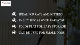 Divchi Cat Radiator Bed, Cat Bed  Warm Fleece Cat Hammock With Washable Fleece Cover  Hanging Radiator Cat Bed - thumbnail 8