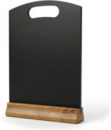 Chabrias Ltd Chabrias A4 Chalkboard Table Sign Wooden Stand Menu Wedding Reserved Display Board - thumbnail 4