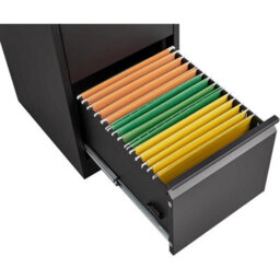 3 Drawer Lockable Heavy Duty File Cabinet Home Office Storage - thumbnail 4