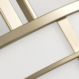 Luminosa Lighting Luminosa Fusion 3 Light Cylindrical Ceiling Light, Painted Natural Brass - thumbnail 3