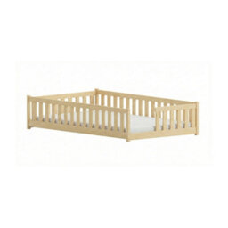 Arte Ivy Pine 120 X 200Cm European Small Double Low Bed - Foam/bonnell Mattress Included - thumbnail 5