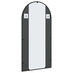 Vidaxl Wall Mirror Black 50X100 Cm Arch Iron - thumbnail 5
