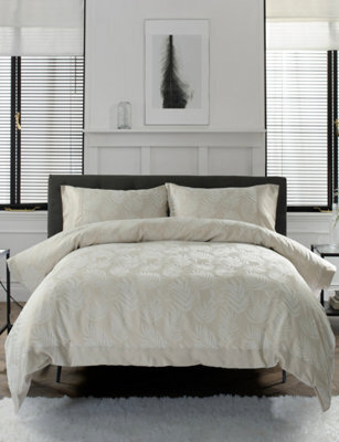 The Lyndon Company Tlc Opulent Jacquard Count Rich Cotton Bedlinen Duvet Set - image 1