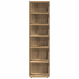 Walplus Shoe Cabinet Artisan Oak 28X27X102 Cm Engineered Wood - thumbnail 4