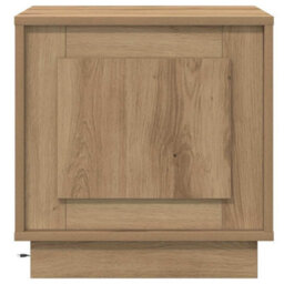 Berkfield Bedside Cabinets With Led Lights 2 Pcs Artisan Oak 44X34.5X45 Cm - thumbnail 8
