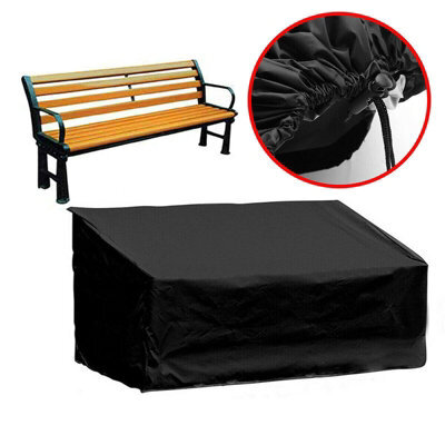 Garden Bench Cover, Weatherproof Protective Cover For 2 3 4 Seater Bench, Furniture 163X66X89Cm - image 1