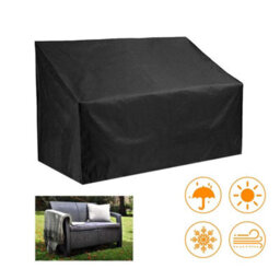 Garden Bench Cover, Weatherproof Protective Cover For 2 3 4 Seater Bench, Furniture 163X66X89Cm - thumbnail 3