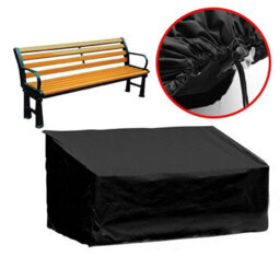 Garden Bench Cover, Weatherproof Protective Cover For 2 3 4 Seater Bench, Furniture 163X66X89Cm - thumbnail 1