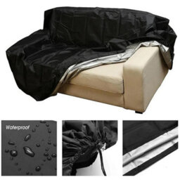 Garden Bench Cover, Weatherproof Protective Cover For 2 3 4 Seater Bench, Furniture 163X66X89Cm - thumbnail 4