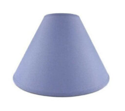 "9"" Luxury Cotton Textured Fabric Coolie Light Shade Purpose Table Floor Ceiling Practical & Eye Caring Lampshade Lilac"
