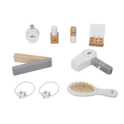 Hygrad Built to Survive Girls Wooden Dressing Table And Stool Set Kids Make Up Table With Accessories - thumbnail 3