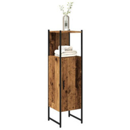 Walplus Bathroom Cabinet Old Wood 33X33X120.5 Cm Engineered Wood - thumbnail 3