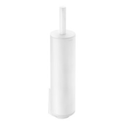 Cosmic Toilet Brush, White Matt, Freestanding Or Wall-Mounted. Collection Bwc - thumbnail 1