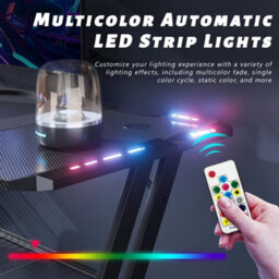 140X60Cm Led Gaming Desk Computer Table Workstations - thumbnail 3