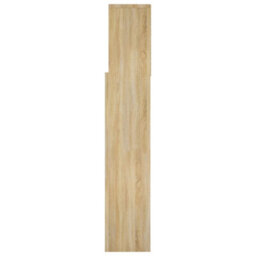 Vidaxl Headboard Cabinet Sonoma Oak 160X19X103.5 Cm Headboard Cabinets - thumbnail 6