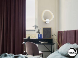 Luminosa Lighting Luminosa Opalis Integrated Led Wall Lamp White 3000K - Uk Stock - thumbnail 2