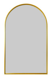 "Mirroroutlet Arcus - Gold Framed Arched Leaner Full Length Wall Mirror 75"" X 47"" (190Cm X 120Cm)" - thumbnail 2
