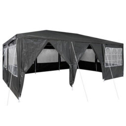 Walplus Party Tent Anthracite, White 600 X 400 X 266 Cm - thumbnail 2