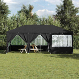 Walplus Party Tent Anthracite, White 600 X 400 X 266 Cm - thumbnail 4