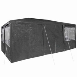 Walplus Party Tent Anthracite, White 600 X 400 X 266 Cm - thumbnail 9
