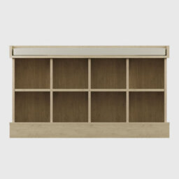 Gfw Kempton Open Shoe Bench Oak - thumbnail 5